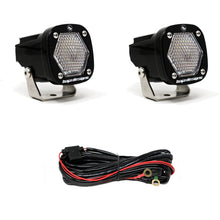 Load image into Gallery viewer, S1 Black LED Auxiliary Light Pod Pair - Universal