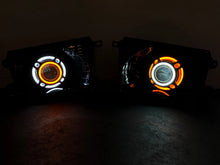 Load image into Gallery viewer, 96-02 3rd Gen 4Runner LED Retrofit Headlights - (With RGB Halos)