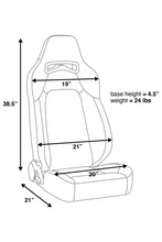 Load image into Gallery viewer, 1st Gen Tacoma Trailcat Reclining Racing Seats (Pair) - Corbeau
