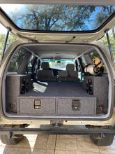Load image into Gallery viewer, 3rd Gen 4Runner drawer platform with dual subwoofer boxes
